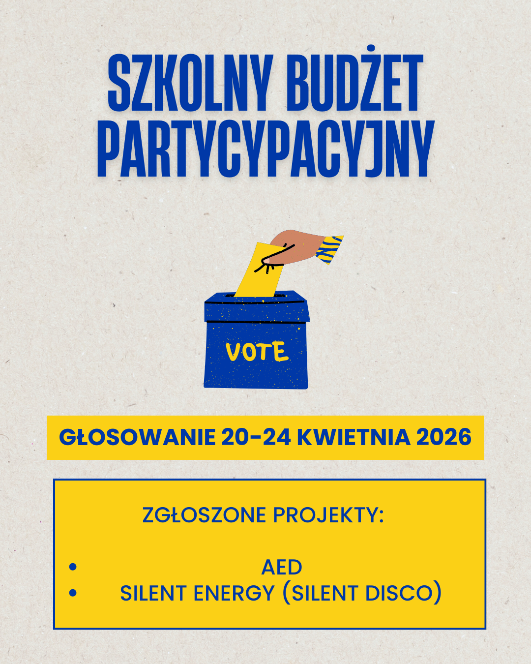 Szkolny budżet partycypacyjny