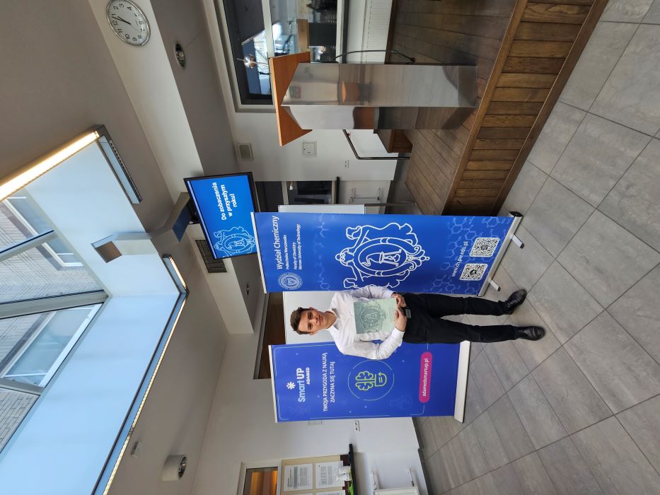 Dawid LAUREATEM 1 miejsca og&oacute;lnopolskiego Konkursu Biotechnologicznego.