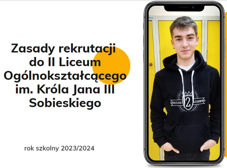 Ikona do artykułu: Zasady rekrutacji do II Liceum Ogólnokształcącego
