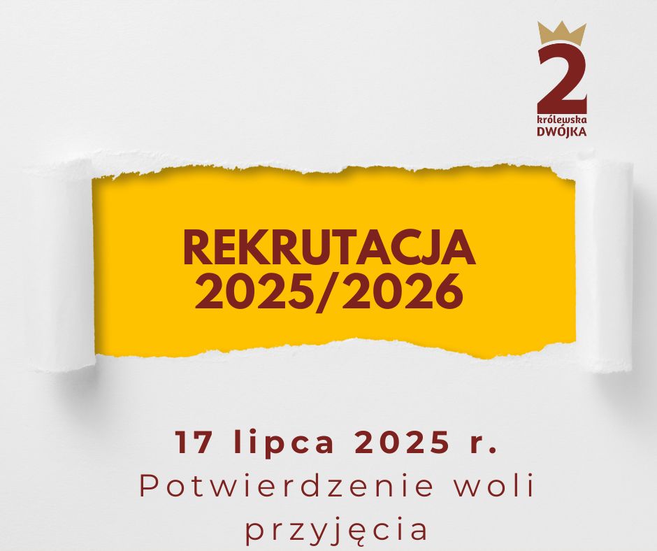 Więcej o: Potwierdzenie woli przyjęcia do szkoły