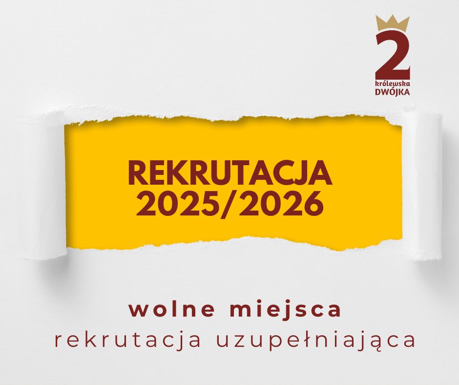 Więcej o: Wolne miejsca w rekrutacji uzupełniającej w II LO