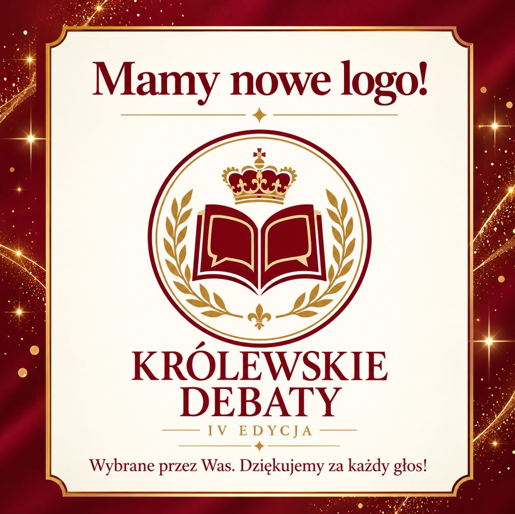 Więcej o: Uczniowie wybrali nowe logo Królewskich Debat