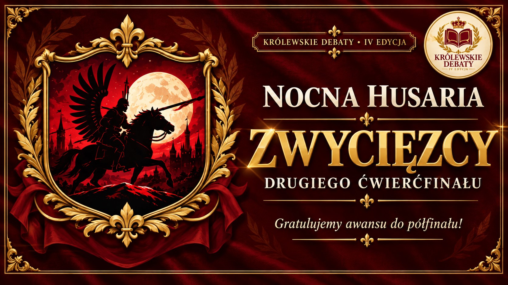 Więcej o: Drugi ćwierćfinał Królewskich Debat za nami!